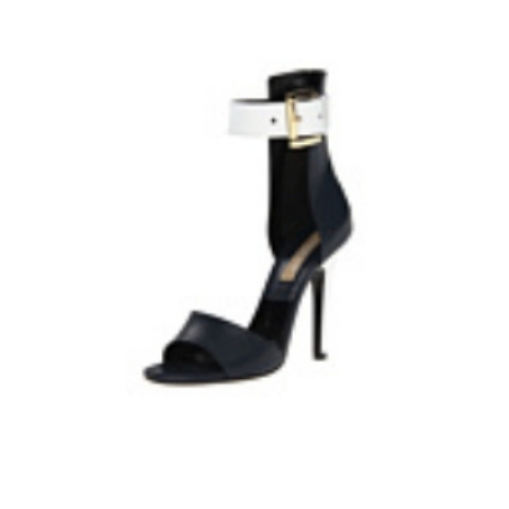 Micharl Kors Elegant Black and White Women's Heels - Picture 1 of 2
